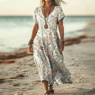 Merle | Vintageklänning med färgskiftning
