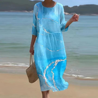 Birgitta | Elegant klänning som döljer magen